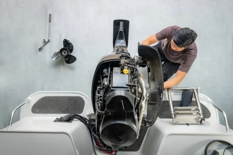 Boat repair shop services