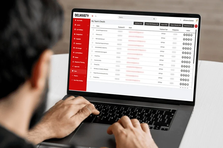 HRMS Delivery com